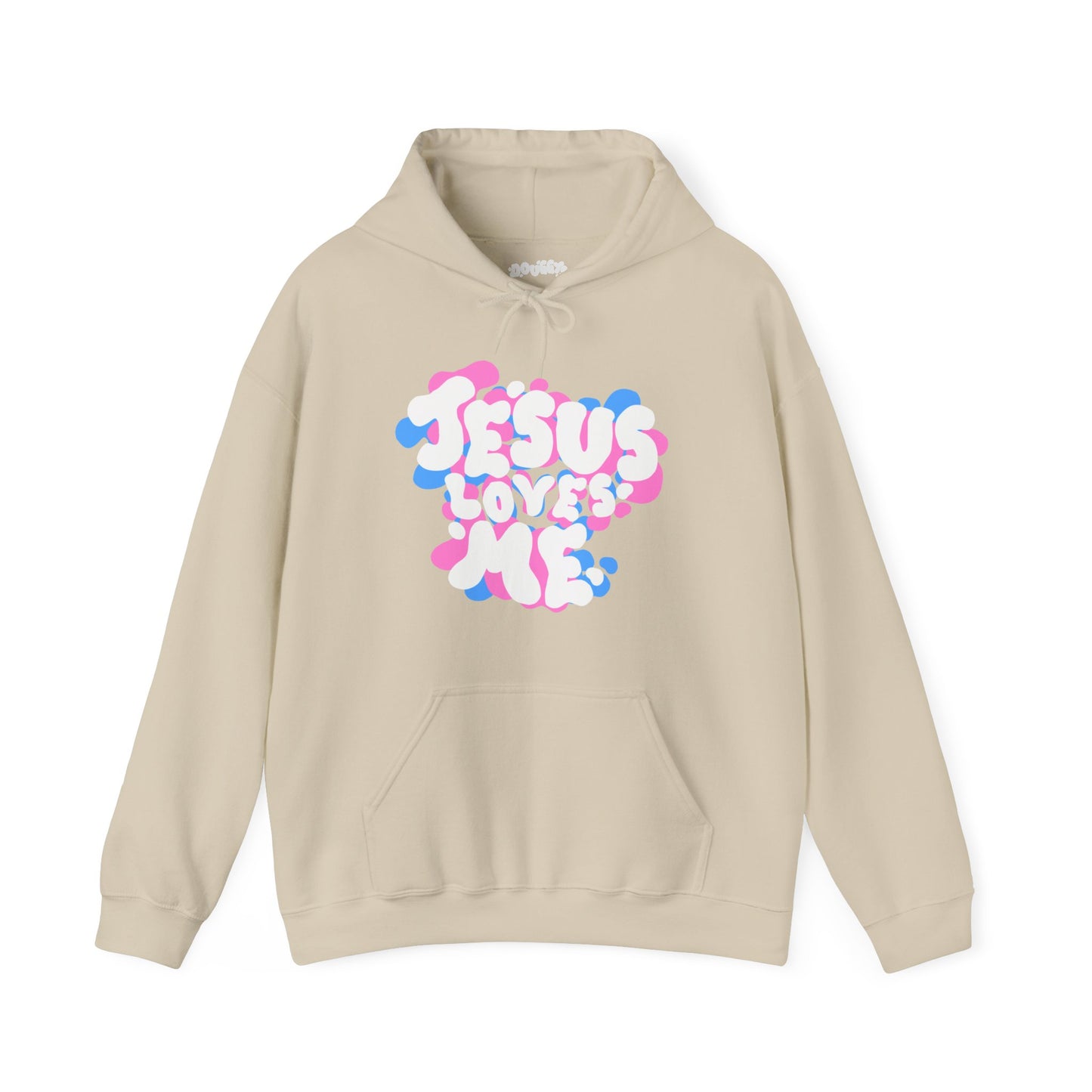 ‘Jesus Loves Me’ in Stacked Colors