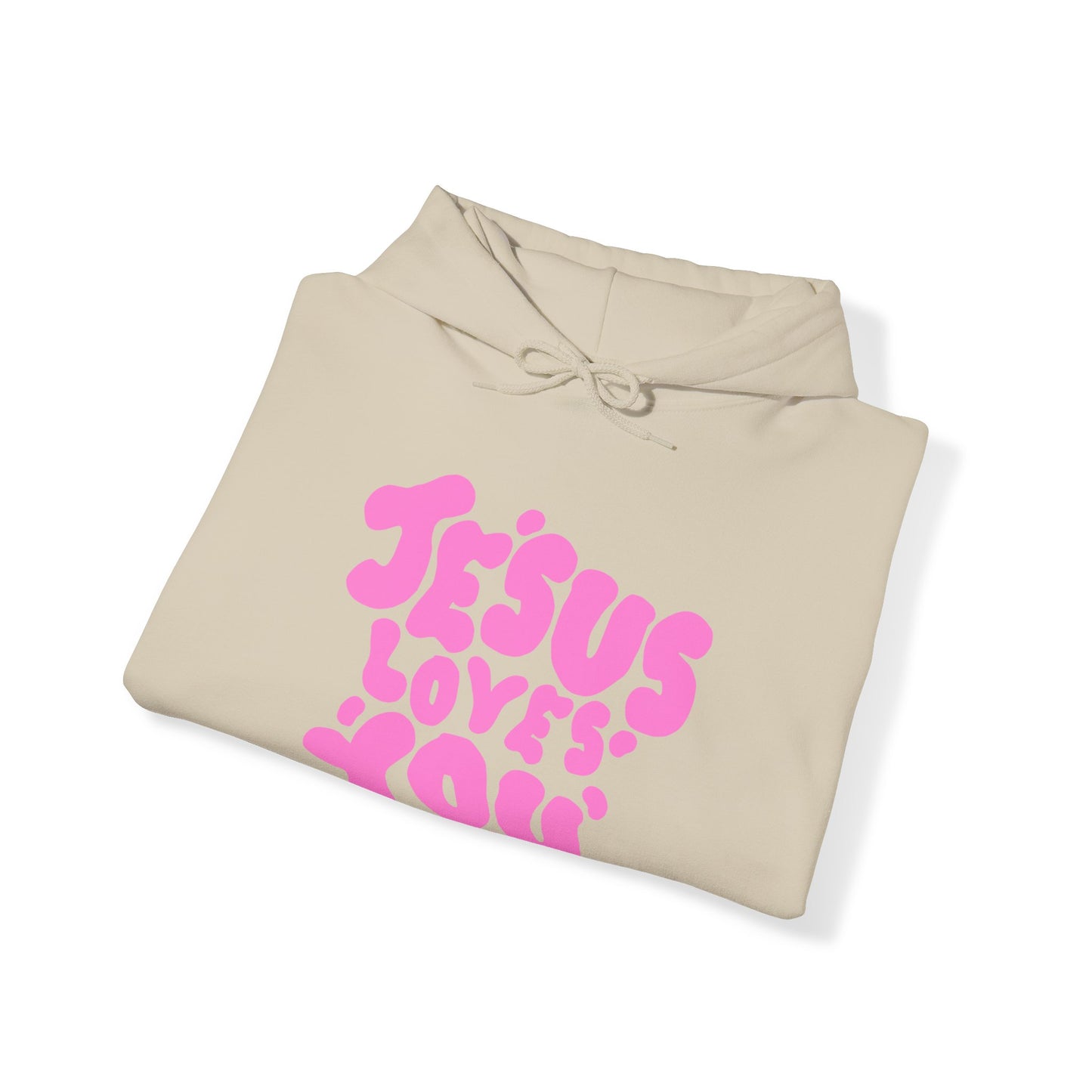 ‘Jesus Loves You’ in Pink