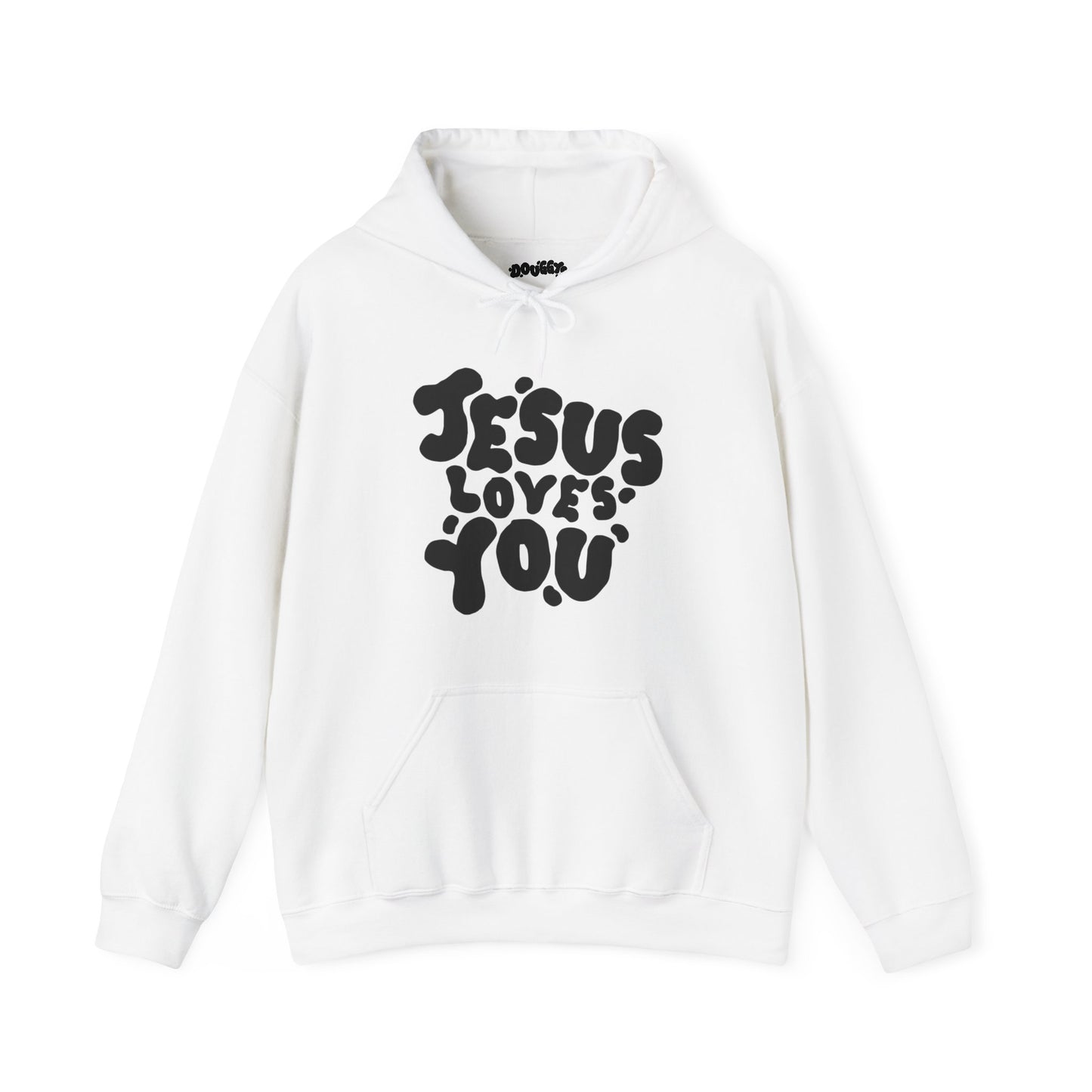 ‘Jesus Loves You’ in Black