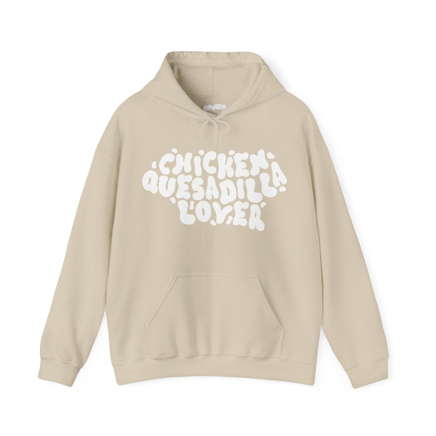 ‘Chicken Quesadilla Lover’ in White