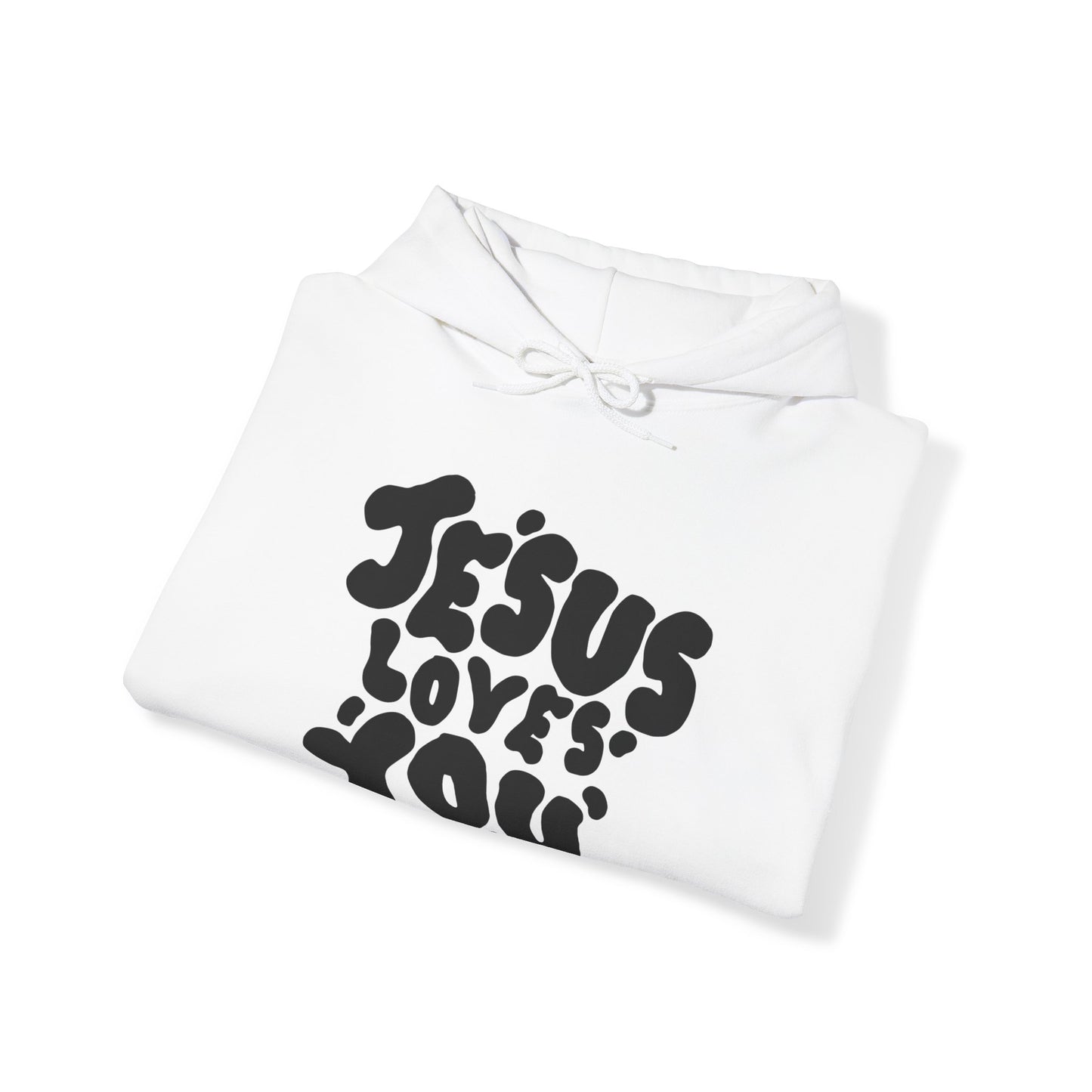 ‘Jesus Loves You’ in Black